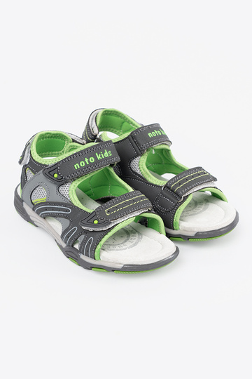 Pelēki zēnu sandales 2