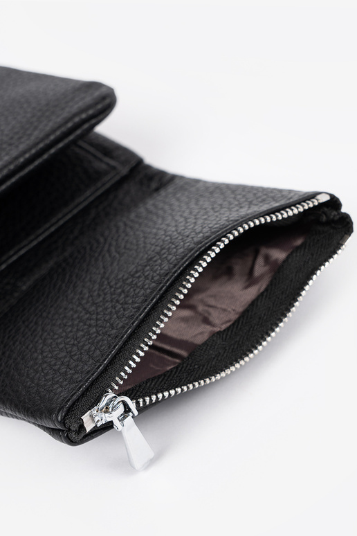 Melnā sieviešu maks no mākslīgās...