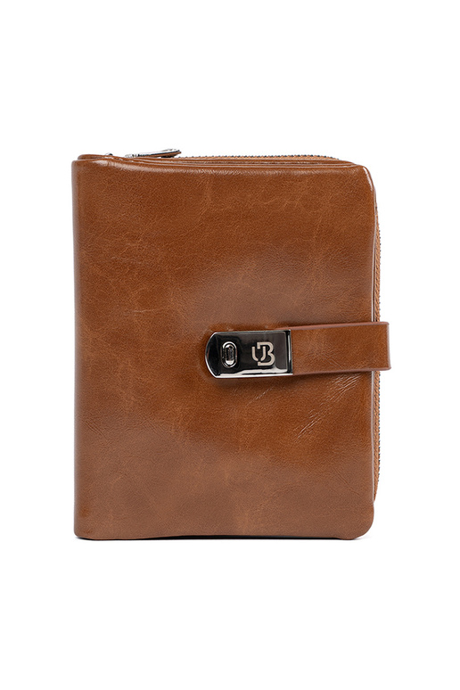 Brūnas krāsas eleganta sieviešu maks