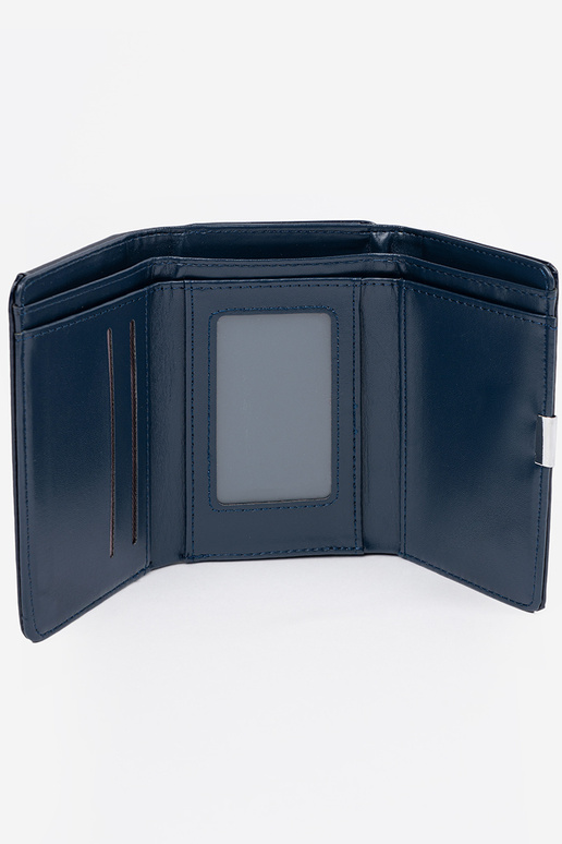 Tumši zila sieviešu maks no mākslīgās...