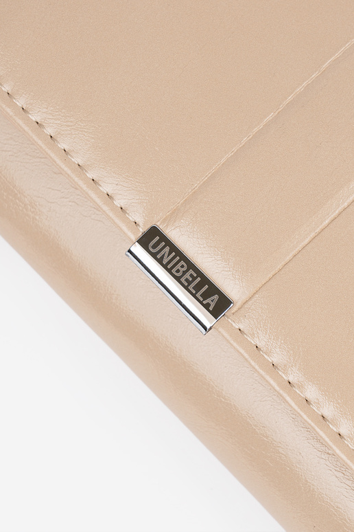 Smilšu krāsas sieviešu maks no...