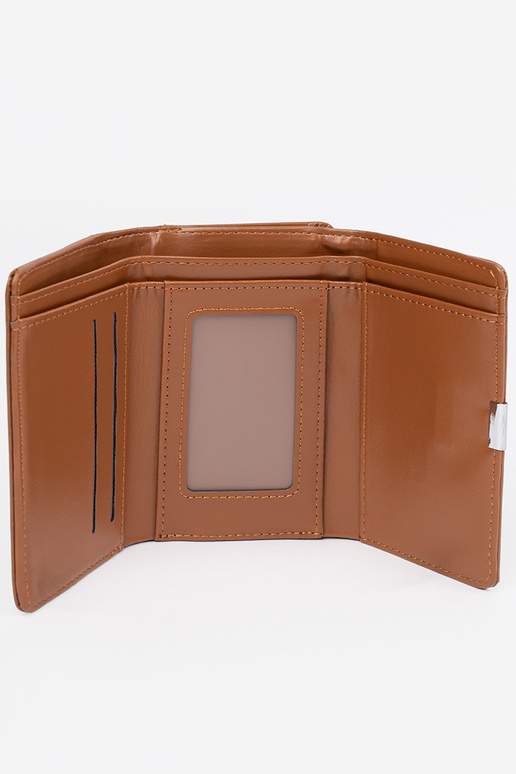 Brūns sieviešu maciņš no eko ādas