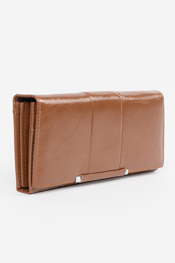 Elegants brūns sieviešu maks 2