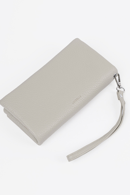 Liels sieviešu maciņš pelēkā krāsā