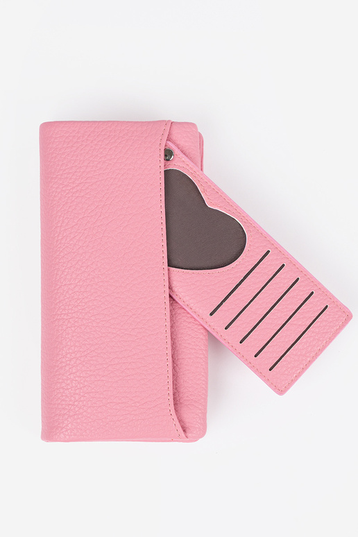 Liels sieviešu maciņš rozā krāsā