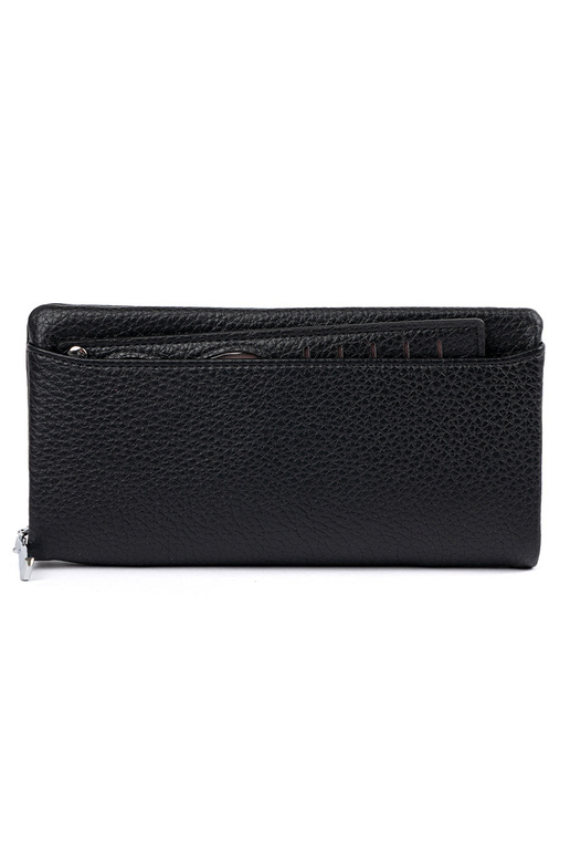 Liels sieviešu maciņš melnā krāsā