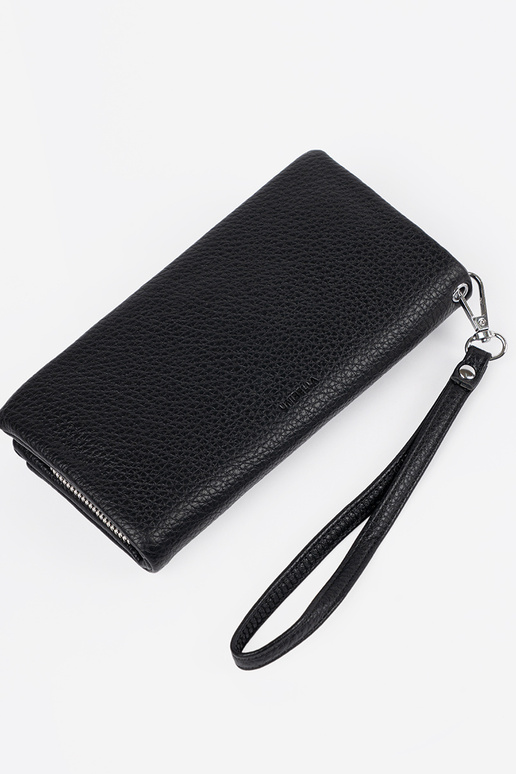 Liels sieviešu maciņš melnā krāsā