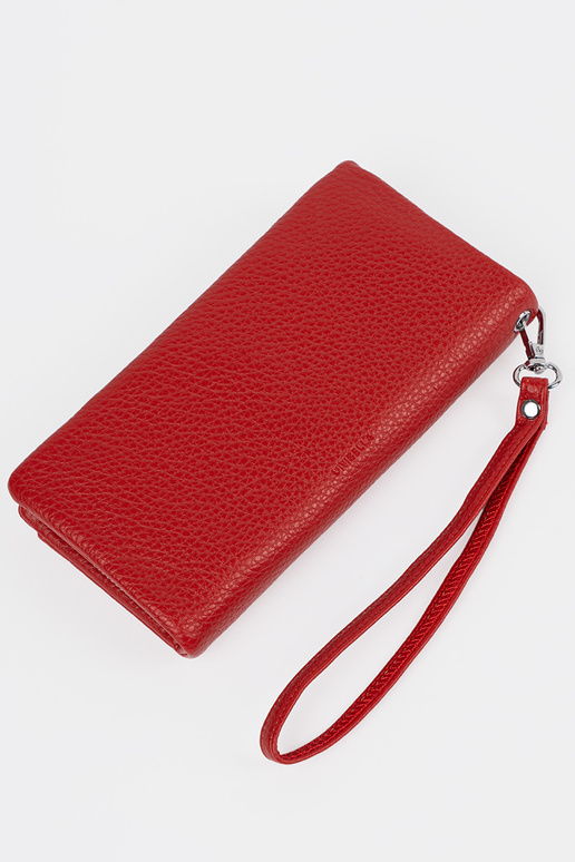 Liels sieviešu maciņš sarkanā krāsā