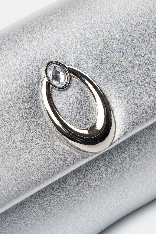 Vāciņš tipa sudraba krāsas soma