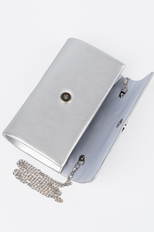 Vāciņš tipa sudraba krāsas soma