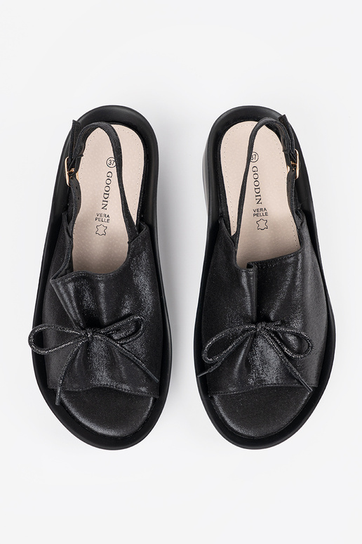 Melni sieviešu sandalīši uz... Melni sieviešu sandalīši uz...