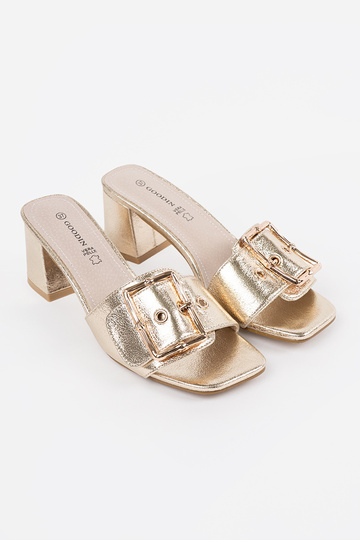 Sieviešu zelta krāsas čības... 2