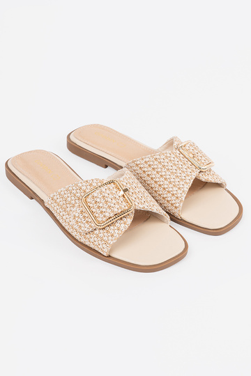 Smilšu krāsas čības ar... 2