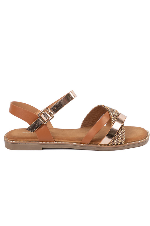 Sieviešu sandales ar papēdi un...