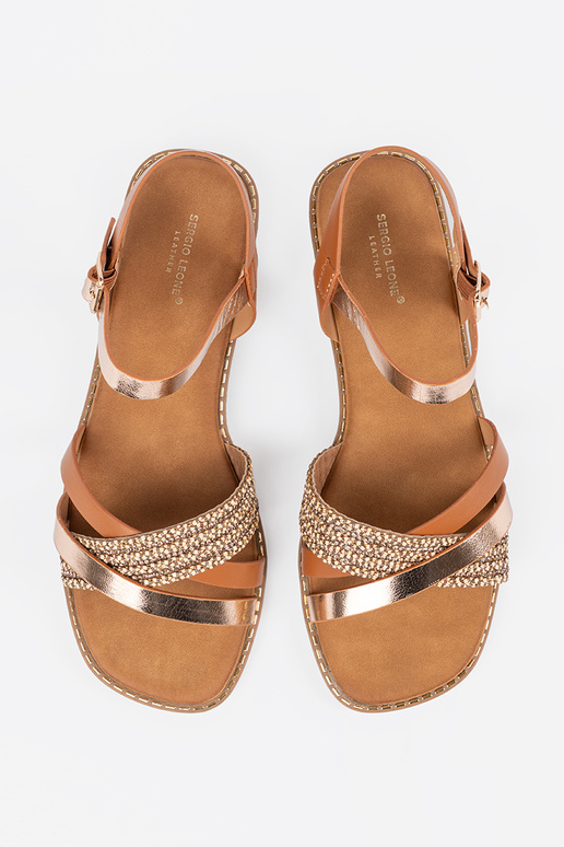 Sieviešu sandales ar papēdi un...