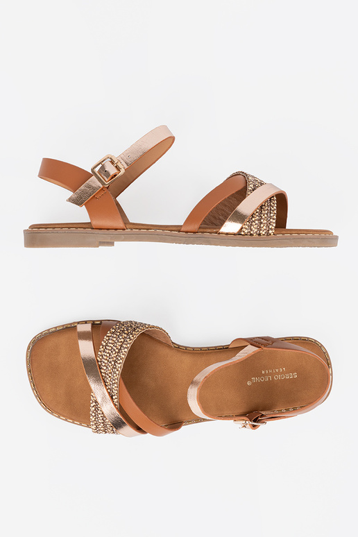 Sieviešu sandales ar papēdi un...