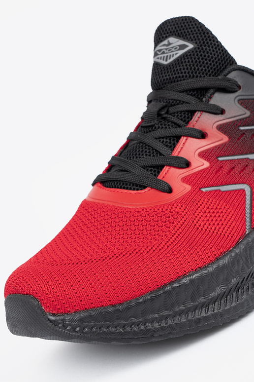 Melns-sarkans sieviešu apavi Melns-sarkans sieviešu apavi