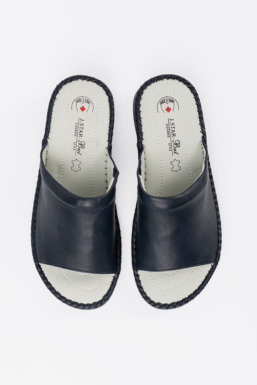 Sieviešu čības ar ādas ieliktņiem...