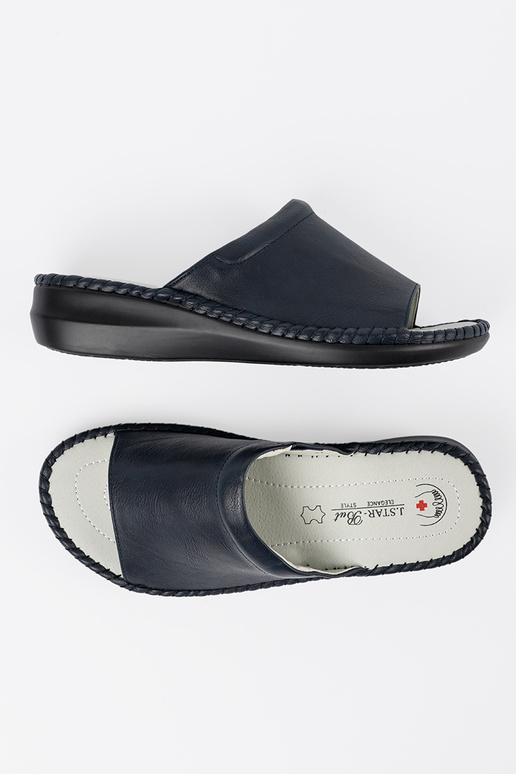 Sieviešu čības ar ādas ieliktņiem...