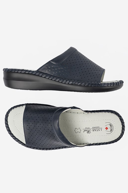 Mēteļi ar ādas ieliktņiem zilā krāsā