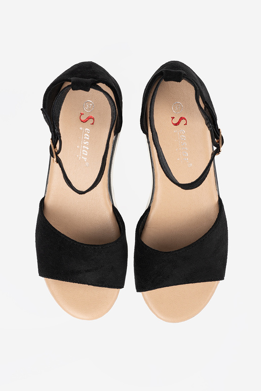 melnas krāsas kurpes sieviešu na...