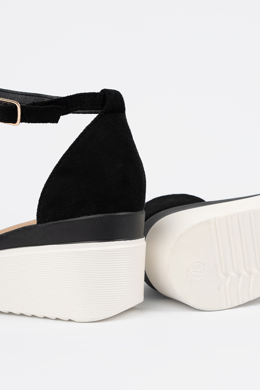 melnas krāsas kurpes sieviešu na...