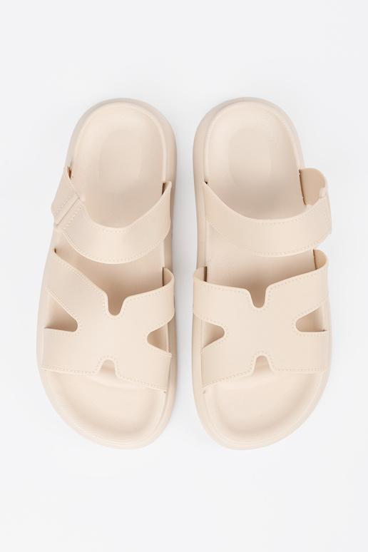 Ziloņkaula krāsas čības sieviešu uz... Ziloņkaula krāsas čības sieviešu uz...