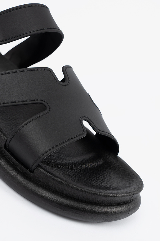 melnas krāsas čības sieviešu uz...