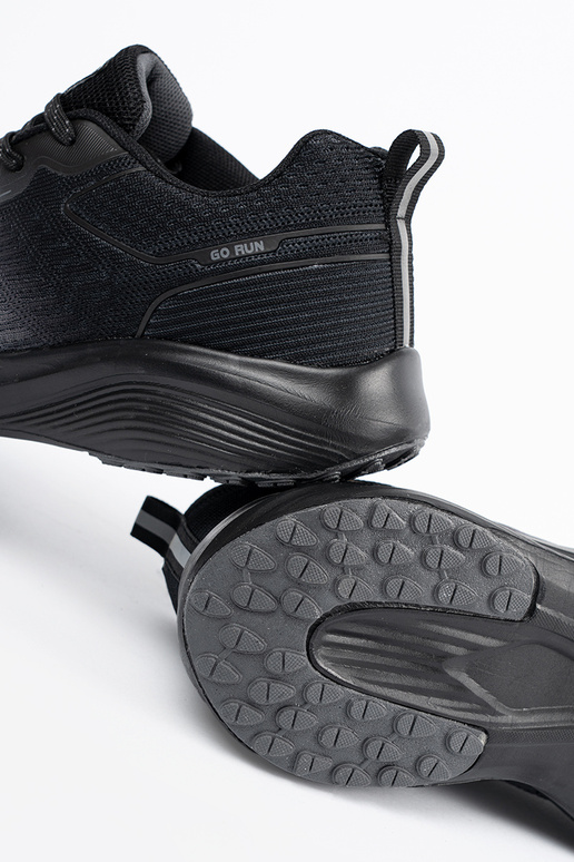 Melni un zili vīriešu sporta apavi