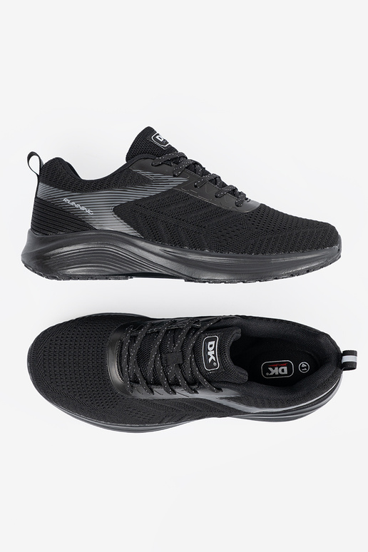 Melni vieglie vīriešu sporta apavi