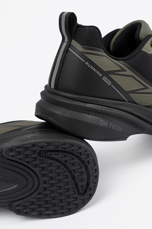 Melni un pelēki apavi DK