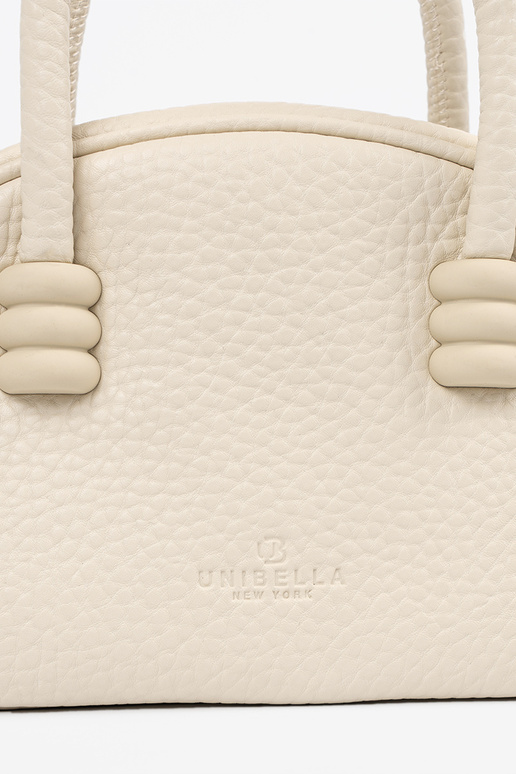 Spilgti smilšu krāsas maks ar siksniņām