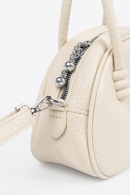 Spilgti smilšu krāsas maks ar siksniņām