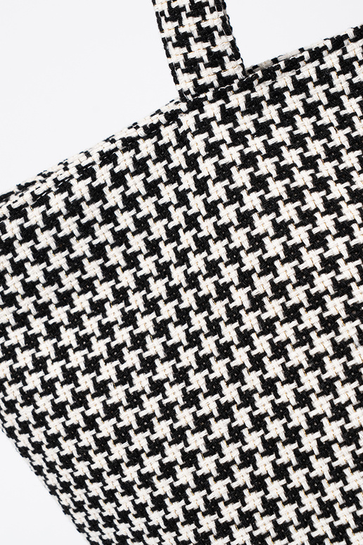 Piejūras soma/maisiņš ar melnu-baltu...