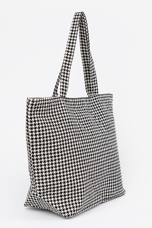 Piejūras soma/maisiņš ar melnu-baltu...