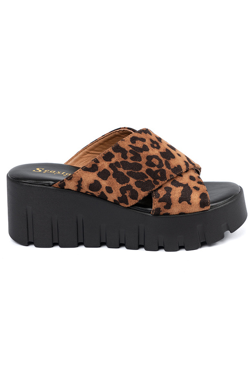 zamšādas čības sieviešu uz ķīļa...