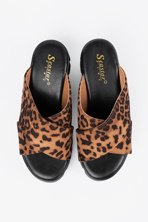 zamšādas čības sieviešu uz ķīļa...