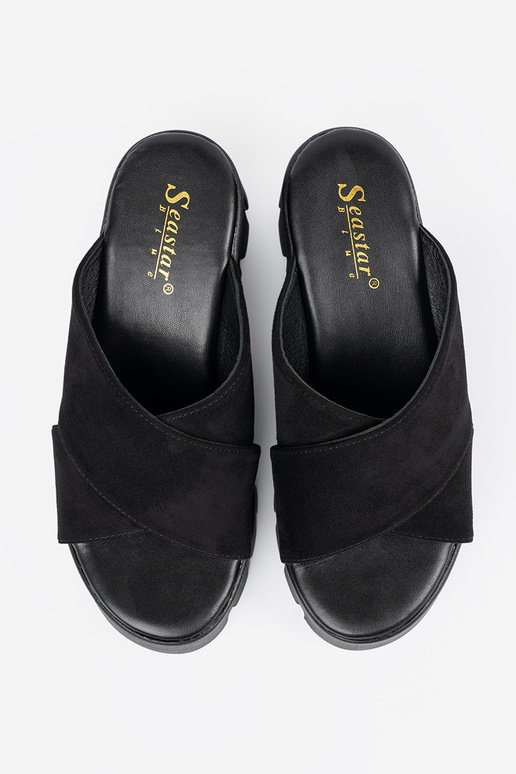 zamšādas čības sieviešu uz ķīļa...