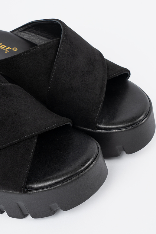 zamšādas čības sieviešu uz ķīļa...