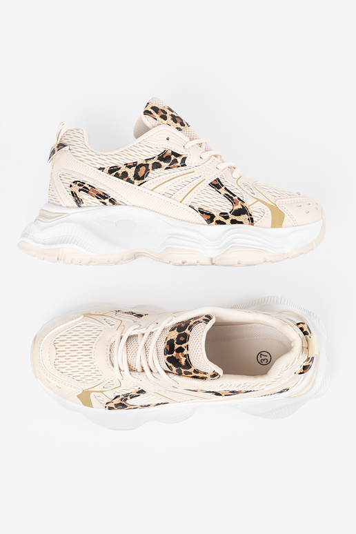 Smilškrāsas sporta stila apavi ar...