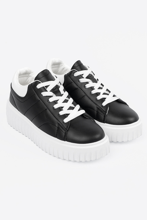 Melni sieviešu sporta stila apavi ar...