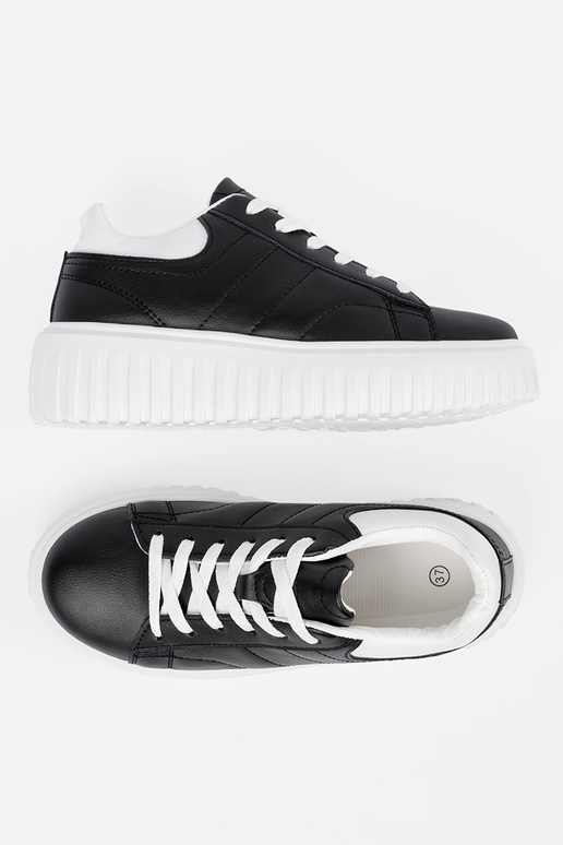 Melni sieviešu sporta stila apavi ar...