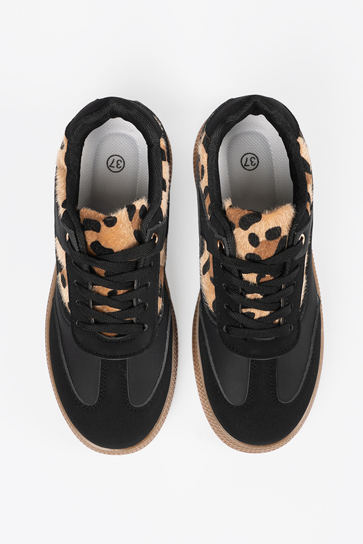 Sieviešu melni sporta apavi ar... Sieviešu melni sporta apavi ar...