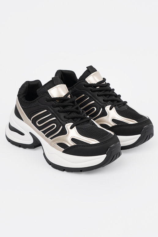 Melnas sieviešu sporta stila kurpes...