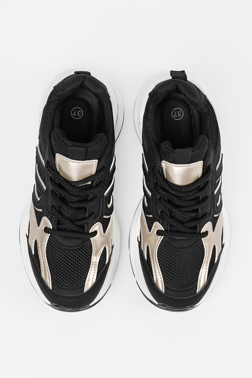 Melnas sieviešu sporta stila kurpes...