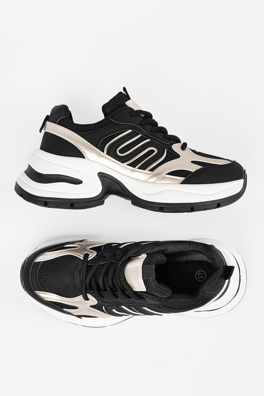 Melnas sieviešu sporta stila kurpes...