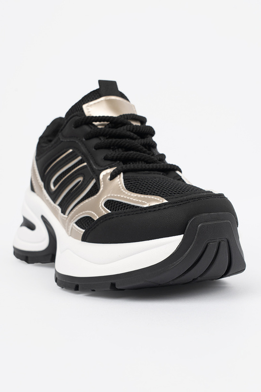 Melnas sieviešu sporta stila kurpes...