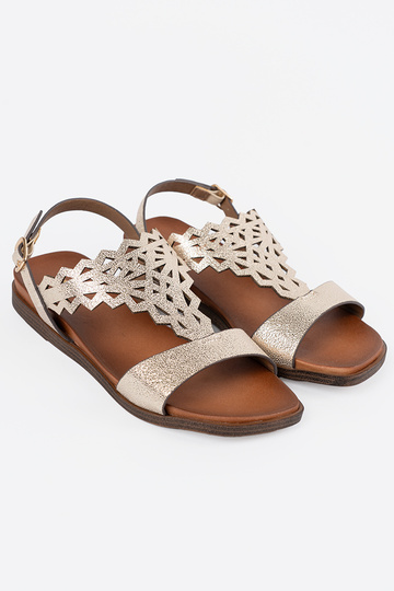 Ziloņkaula krāsu sandales... 2