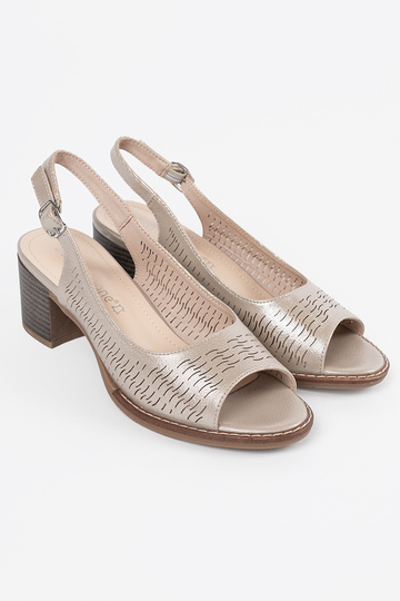 Zelta krāsas sieviešu apavi... 2