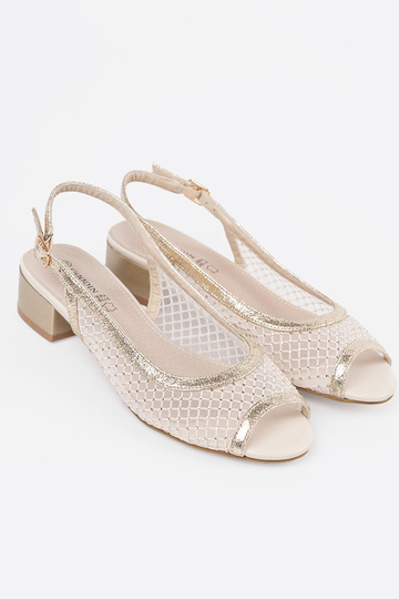 Sandales ar dekoratīvu acu... 2